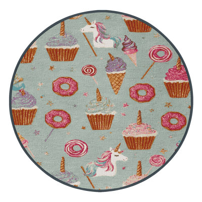  Tapis de desserts lavables à licorne