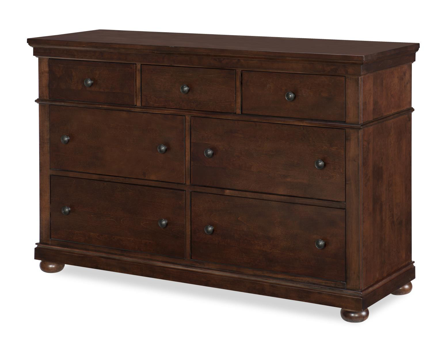Jayden 7-Drawer Dresser, Brown