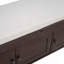 Banc de rangement avec 3 portes en forme de volet, banc à chaussures avec coussin amovible et espace de rangement caché-1302705804