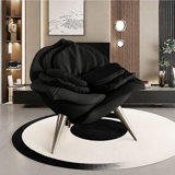 Creative petal armrest single sofa