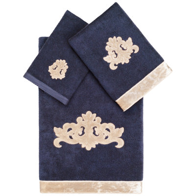 Ensemble de serviettes 3 pièces 100% coton