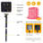 Solar Powered 100 LED String Light Holiday Decorations Outdoor Waterproof With 8 Modes(Set of 2)-110161392
