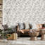 Papier peint feuille neutre Aluta-909067753