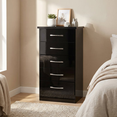 Kosie 5 Drawer Narrow Chest