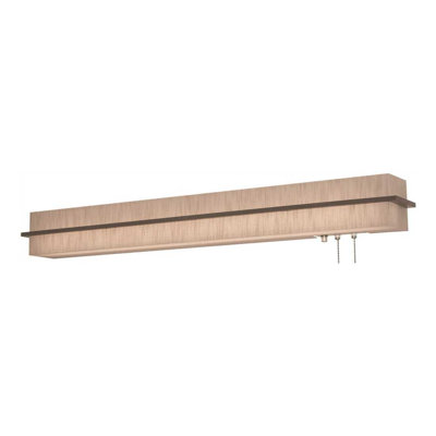 AC18900C01AF4949AD913B360D822704 Leeroy, 3 pi, 64 watts, à DEL intégrée, gris patiné / jute, couleur de lit / famille de finition