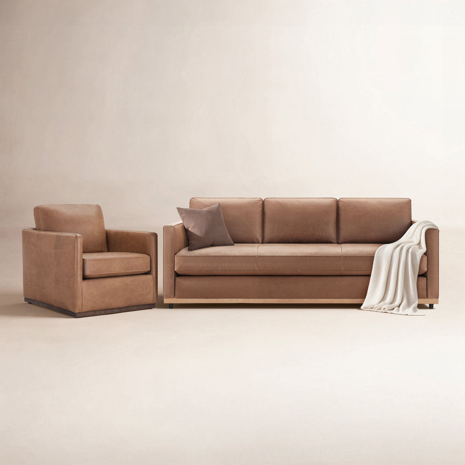 Bobbi 2-Piece Velvet Living Room Set