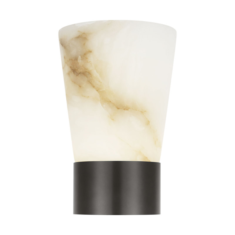 Caspe Alabaster 8 Rechargeable Table Lamp