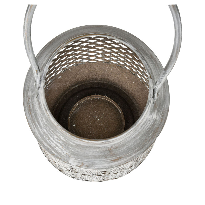 Lanterne Rawmarsh - petite - argent vieilli