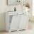 TC Double Tilt Out Trash Cabinet Recycling Trash Can Cabinet With Negative Ion and Deodorizing Function