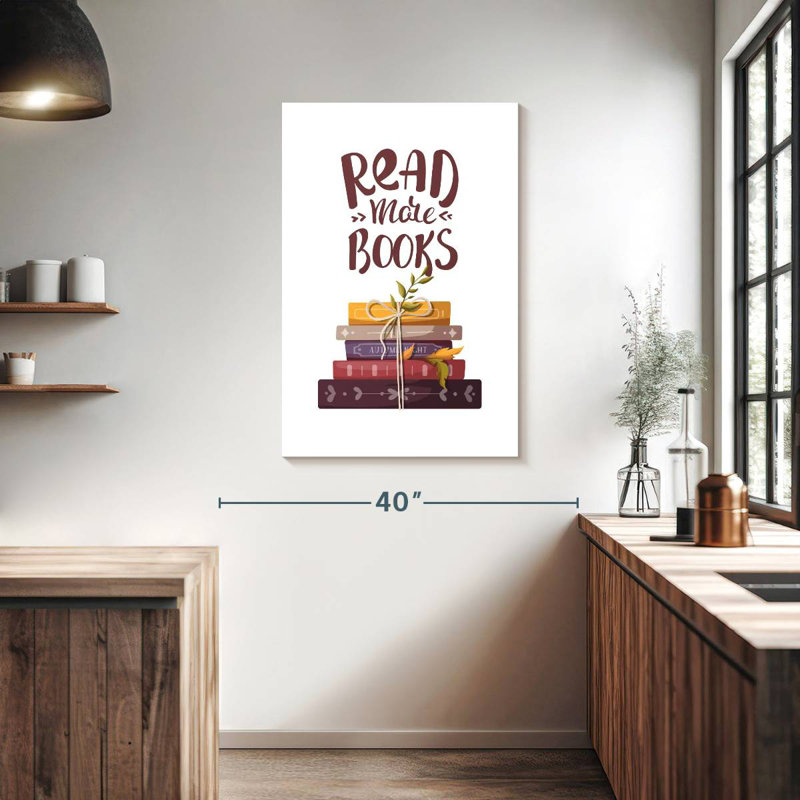 Senne Read More Books, 39" H x 26" W