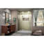 DreamLine Unidoor-X 55 - l 55,5 po x H 72 po sans cadre porte de douche en chrome - installation murale à droite-39762353-17781478-122568066