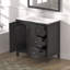Meuble-lavabo de salle de bain de style moderne avec lavabo