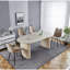 Pied de table extensible, table à manger, table de bureau, table basse, panneau de fibres à densité moyenne