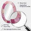 Miroir mural rose moderne rose-214648165