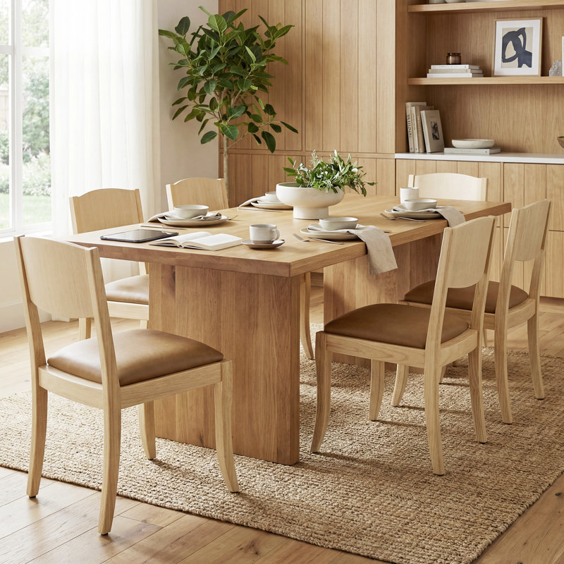 Taylar 49cm H Upholstered Slat Back Accent, Brown, Brown