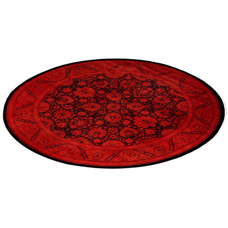 Curstyn One-of-a-Kind 8' 1" X 8' 1" Hand Knotted Area Rug