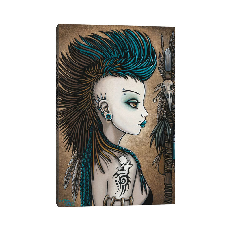 Tala 1 Piece Wrapped Canvas Painting, 20.32 cm H x 30.48 cm W