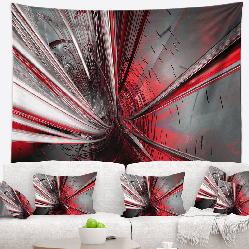 Tapisserie Fractal 3D, H 50 po x l 60 po