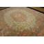 Antique Chinese Room Size Wool Black, Ivory Beige Cream White Rug