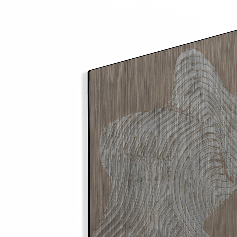  'Raw Shape 3' by Design Fabrikken Metal Wall Art, 16" x 24"