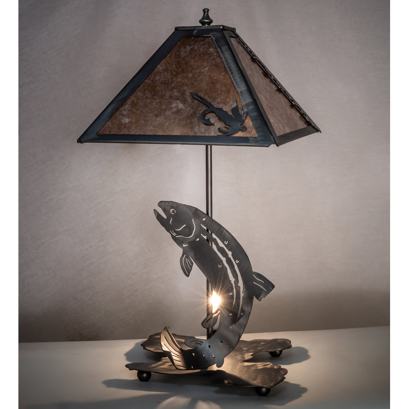 Rustic Lodge Table Lamp