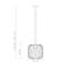 Reposa 1 - Light Gold Lantern Pendant