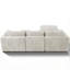 Canapé en éponge sans os de 108 pouces à haute résilience avec 30 coussins en forme de nuage à double couche, plusieurs options de combinaison, aucune installation requise, canapés à compression-490492760