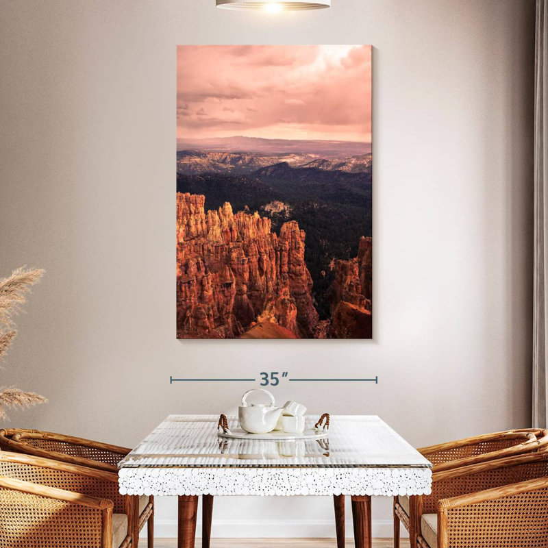 Alvord Bryce Canyon Sunset, H 51 po x l 34 po
