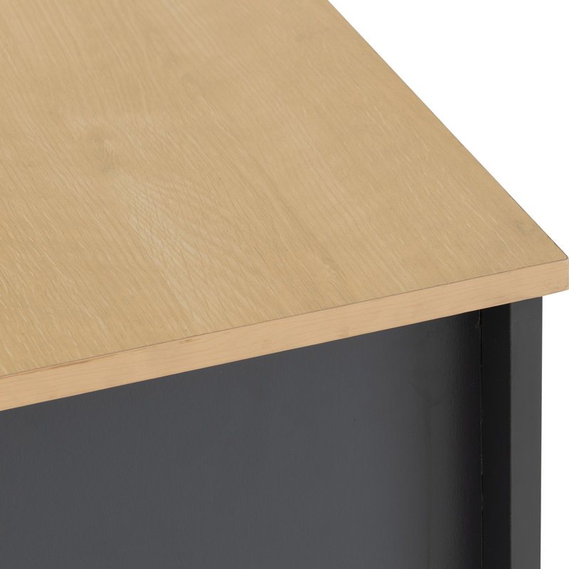 Henryville Bedside Table, Grey