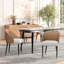 Chaise d'appoint rembourrée en similicuir Modern-1274709406
