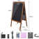 Weybridge Freestanding Glass Reversible Large - 6' - 8' Chalkboard