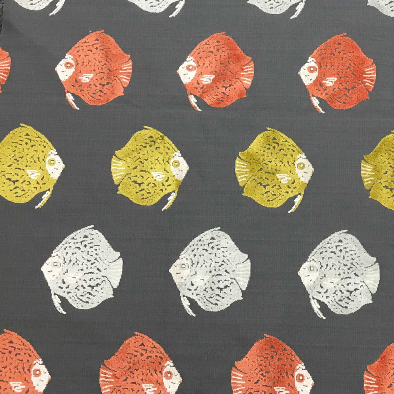 Tissu de revêtement en velours Dori-Seamoon, Sorbet
