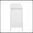 Sideboard with Wave Design - 3 Adjustable Shelves, 3 Drawers & Soft-Close Doors, Storage Console Table with Metal Handles, Suitable for Study, Hallway and Living Room-1141832143