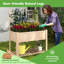 Lit de jardin surélevé avec treillis 48 po x 23 po x 63 po Zayden