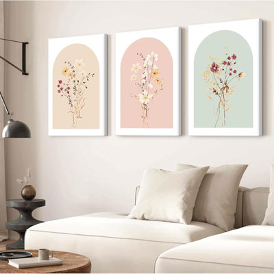 3 Piece Wrapped Canvas Print