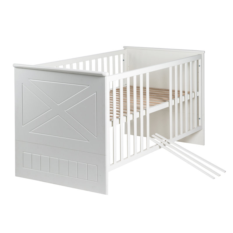2 -in-1 Convertible Cot Bed