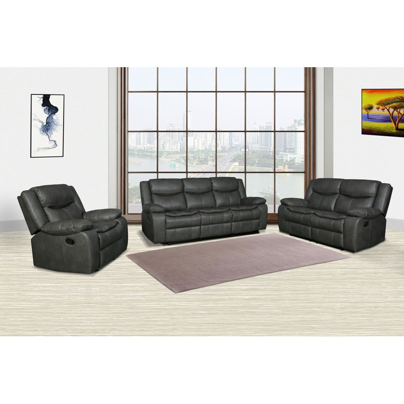 Ensemble de salon inclinable 3 pièces Paraiso