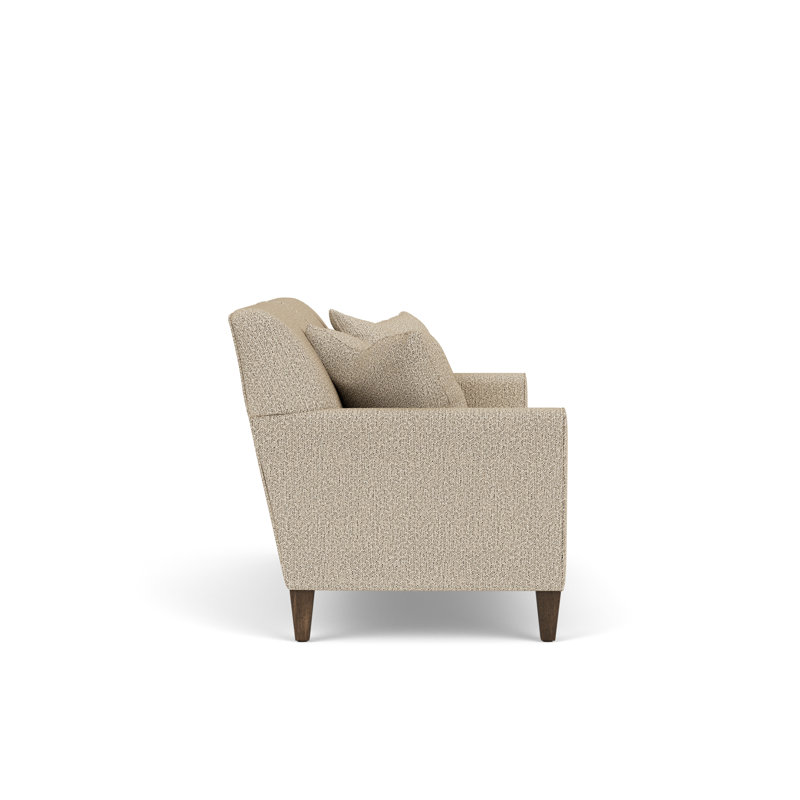 Canapé à accoudoirs arrondis 70 po, Polypropylène / oléfine beige clair