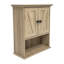 Armoire à pharmacie murale Dune Farmhouse avec tablette réglable et portes doubles-95375556