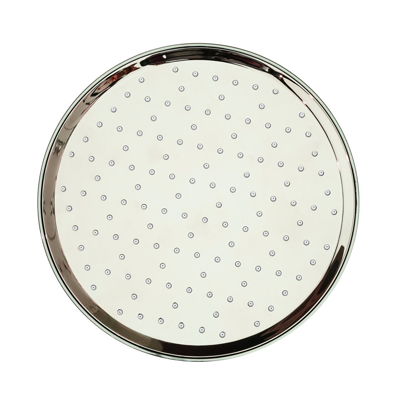 Kingston Brass Slenderain 10-Inch Round Rainfall Shower Head, Polished Nickel