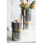 Porte-bougie argent D5.9X15.2 "Halloway-304358419
