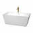 White/Shiny White/Brushed Gold