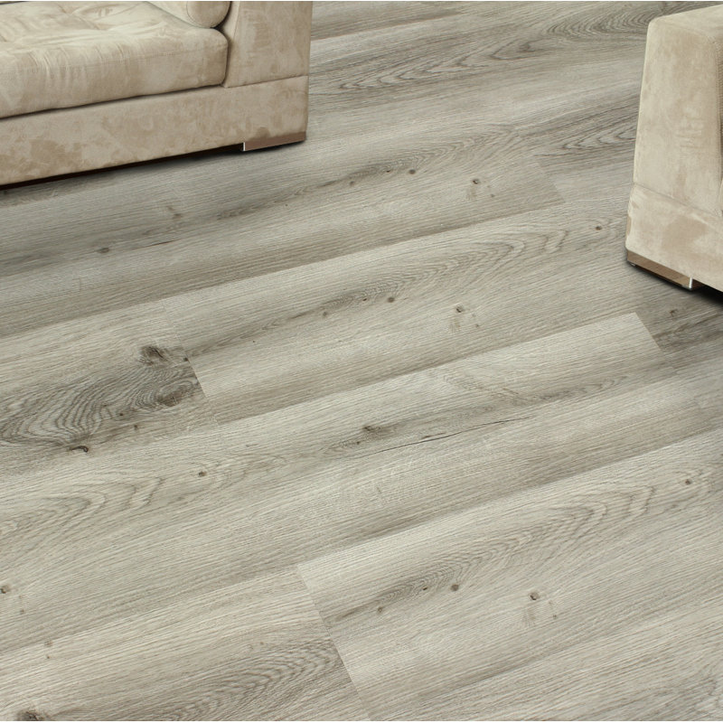 6mm Thick 7'' W x 48'' L Vinyl Plank, White Oak