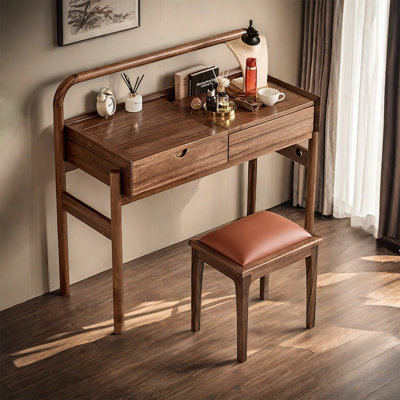 Walnut Makeup Vanities