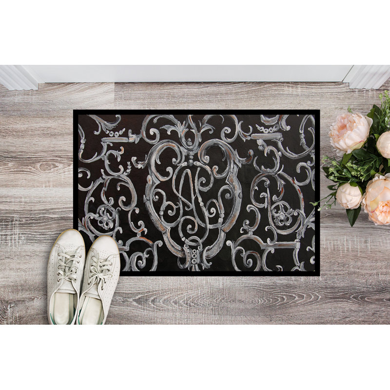 Hearon Non-Slip Outdoor Doormat, Rectangle 2' x 3'