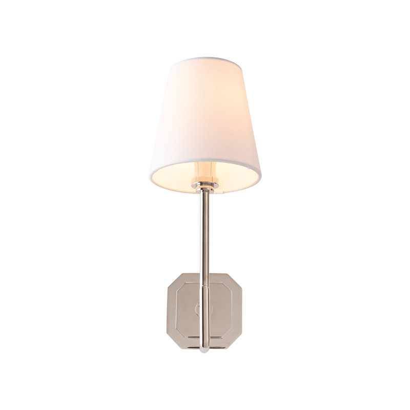 Overhill 1 - Light Armed Sconce, Polished Nickel