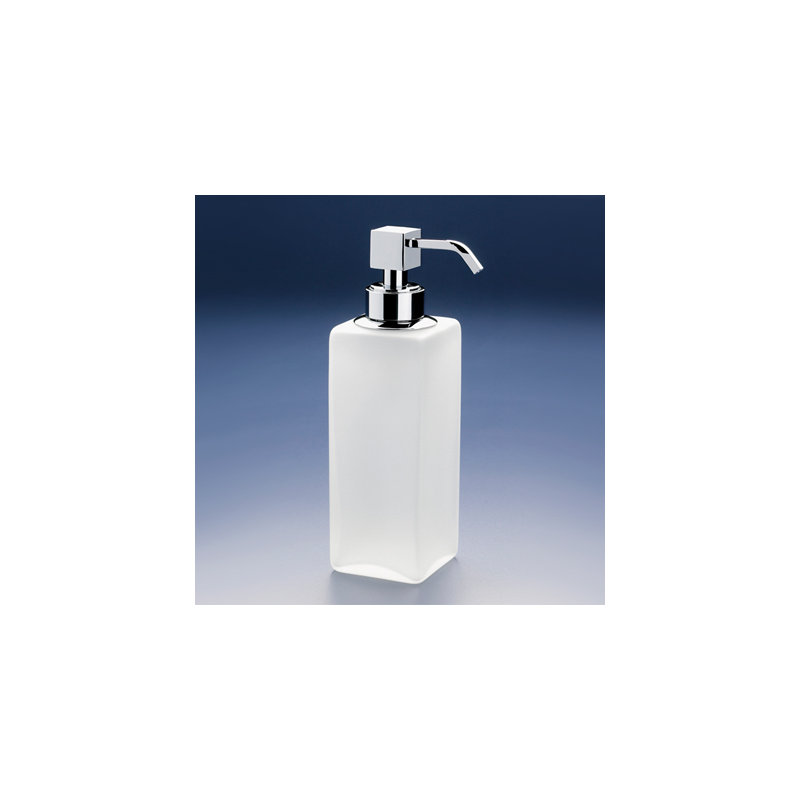 Box Soap Dispenser, Chrome
