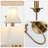 2-Light Wall Sconce American Vintage
