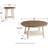 Ensemble de tables basses 3 pièces Hackett