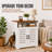Cat Litter Box Enclosure, Odor Control Hidden Cabinet